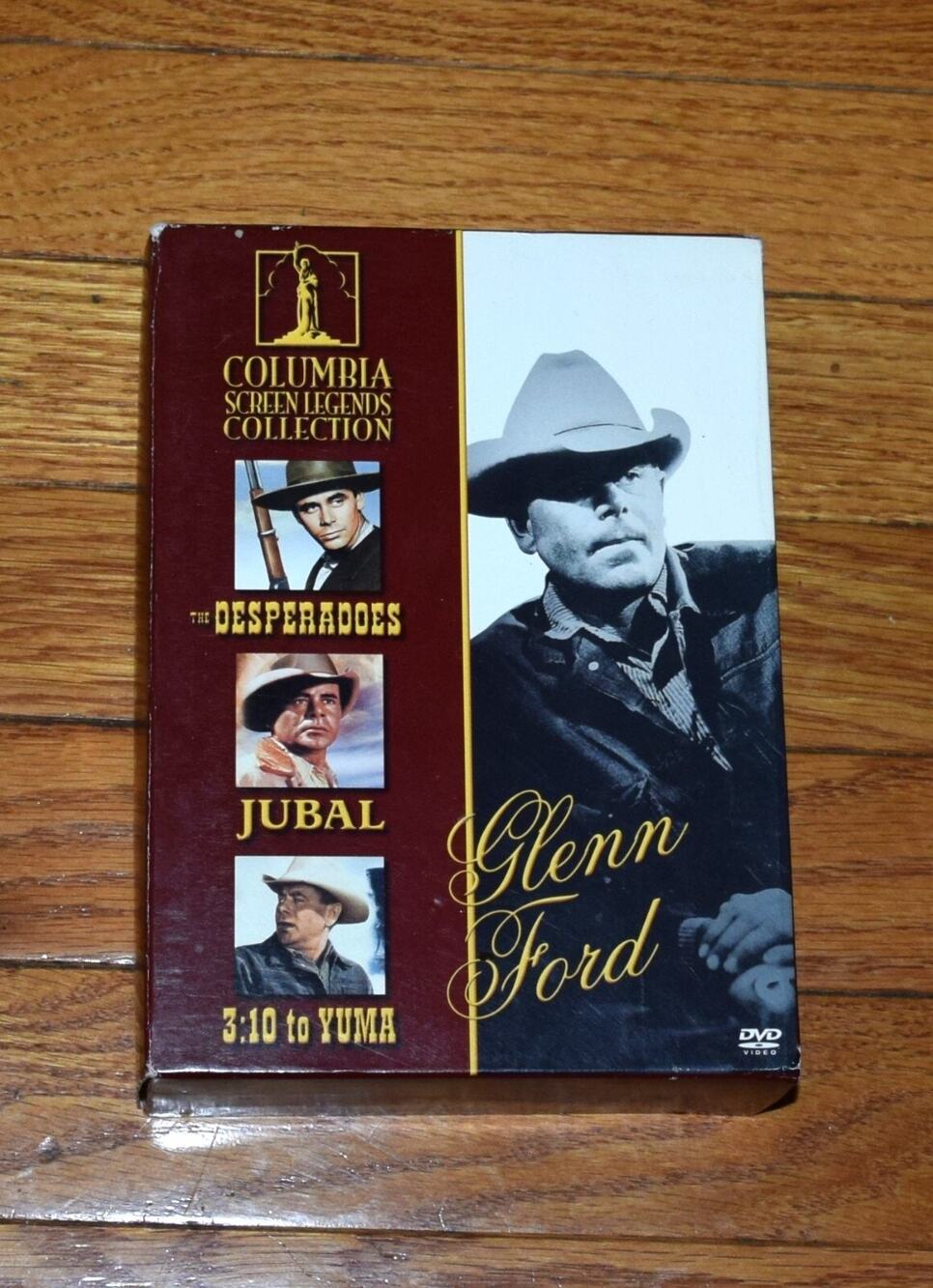 Glenn Ford Columbia Screen Legends Collection DVD Desperadoes 3 10 to Yuma Jubal